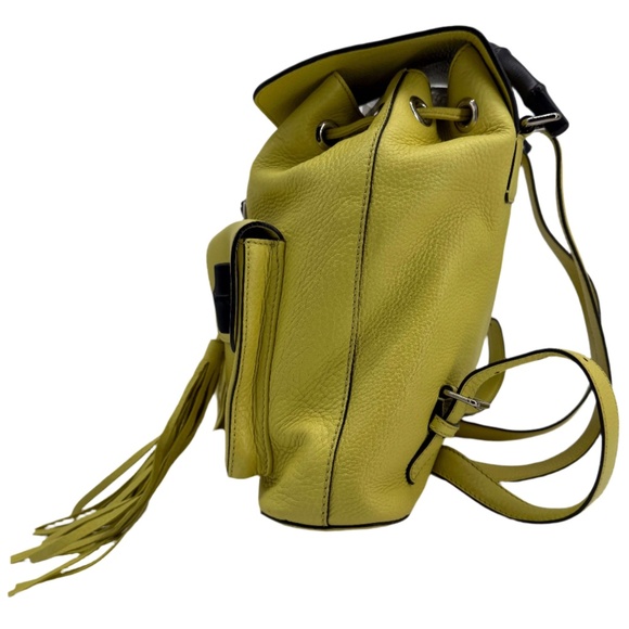 Gucci Cellarius Calfskin Medium Bamboo Backpack – Mimosa Flower - Picture 6 of 9